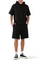 Double-Jersey Elastic Waistband Shorts