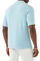 Carver Terry-Knit Polo Shirt