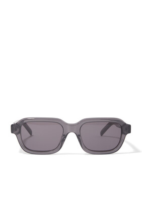 Rectangular Transparent Sunglasses