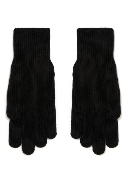 Logo Wool Gloves