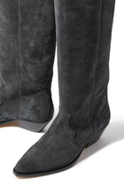 Denvee 40 Tall Suede Leather Boots