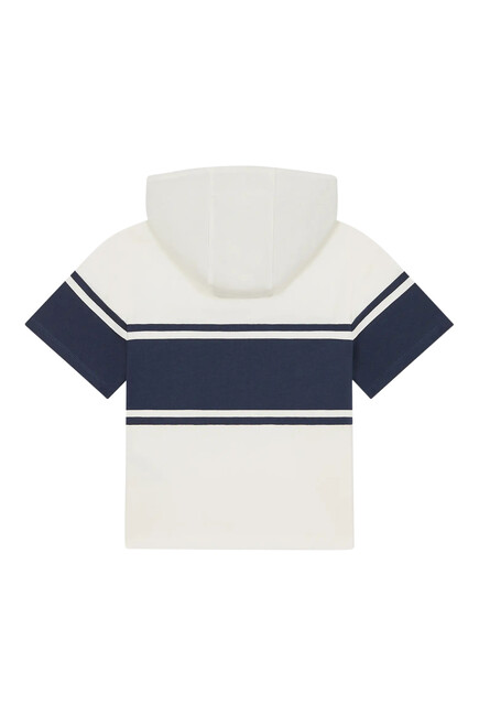 Sailor Hooded Cotton T-Shirt