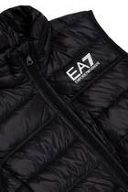 Kids EA7 Nylon Down Vest