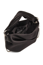 Bonny Black Satin Bag