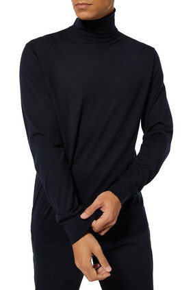 Cashmere And Silk Turtleneck T-Shirt