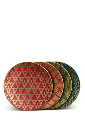 Fortuny Assorted Canape Plates Set of Four