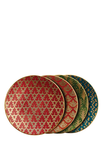Fortuny Assorted Canape Plates Set of Four