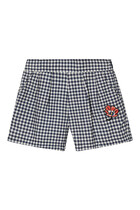 Kids Gingham Shorts