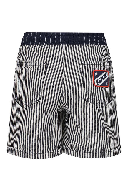 Kids Logo Cotton Shorts