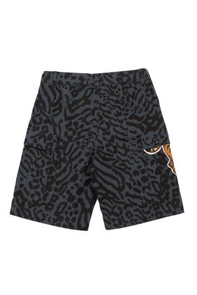 Tiger Animal Print Shorts