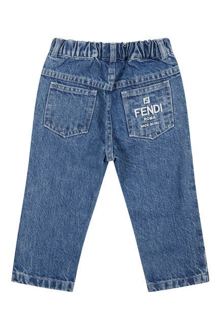 Kids Logo Pocket Jeans