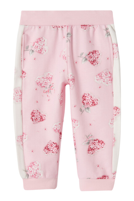 Kids Floral Print Sweatpants