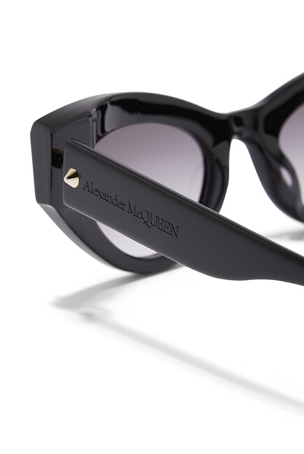 Spike Studs Cat-Eye Sunglasses