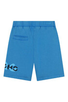 Kids Logo-Print Cotton Shorts