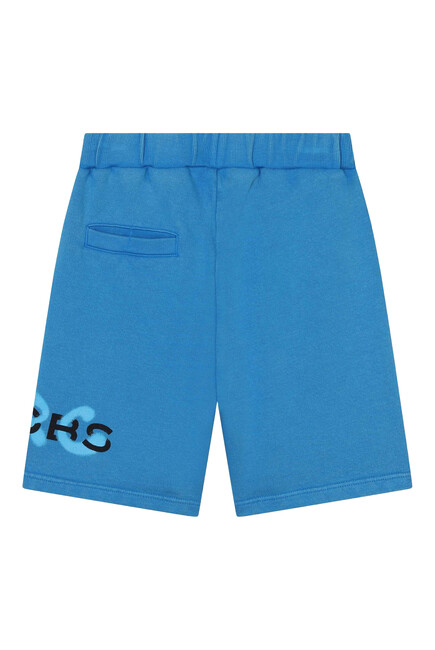 Kids Logo-Print Cotton Shorts