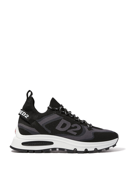 Run DS2 Recycled Polyester Knit Sneakers