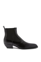 Slick 40 Leather Ankle Boots