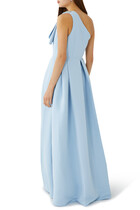 Martina One-Shoulder Gown