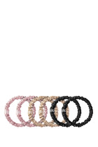 Skinny Scrunchie Set, Pack of 6