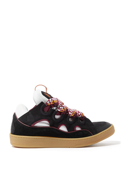 Curb Leather Low-Top Sneakers