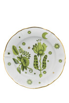 Floral Salad Plate