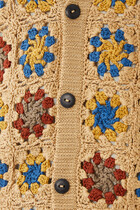 Hand Crochet Pima Cardigan