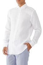 Slim-Fit Stretch Cotton Shirt