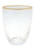 Gold Water Glass