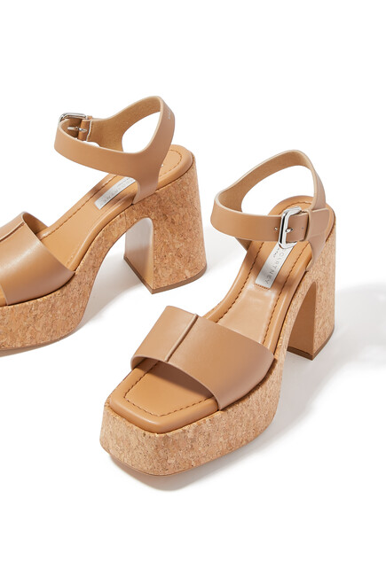 Skyla 110 Buckled Platform Sandals