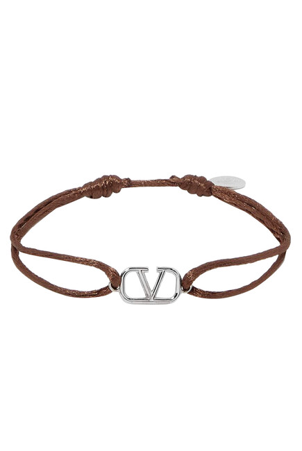 Buy Garavani Valentino Garavani VLogo Double-Strap Bracelet for Mens | Bloomingdale's KSA