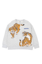 Embroidered Tiger Sweatshirt
