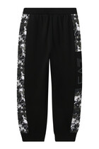 Kids EA7 Camo Detail Joggers