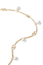 VLogo Signature Pearl Necklace