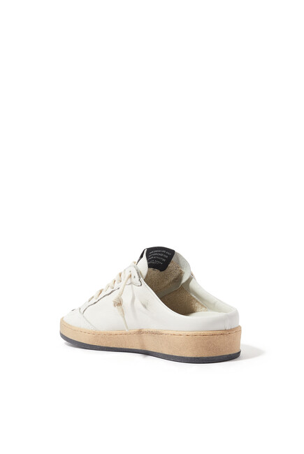 Ball Star Sabot Leather Sneakers