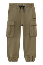 Kids Cotton Cargo Joggers