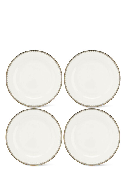 Royal Worcester Blue Lily Dinner Plates, Set of 4