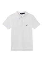 Custom Fit Cotton Mesh Polo