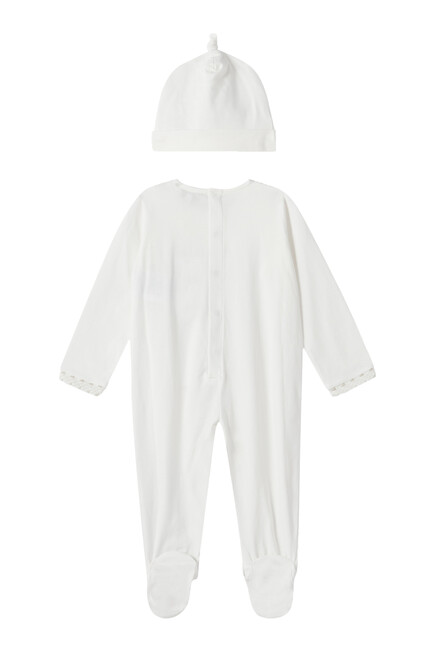 Kids Eagle Jumpsuit & Beanie Set