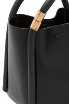 Lotus 14 Leather Top-Handle Bag