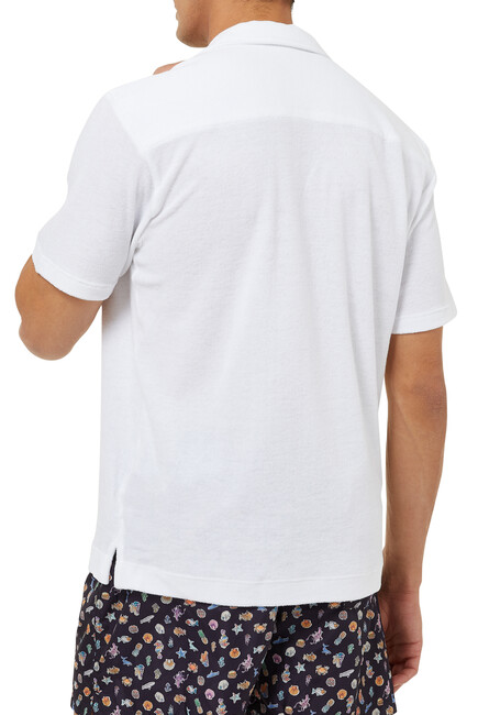 White Terry Resort Shirt