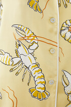 Ingo Perseus Lobster Silk Short Pyjama Set