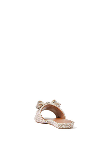 Kensington Bow Flat Sandals