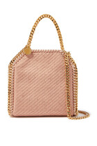 Falabella Woven Mini Tote Bag