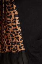 Leopard-Print Cardigan
