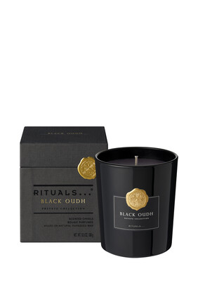 Black Oudh Scented Candle