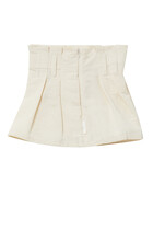Belted Paperbag Shorts