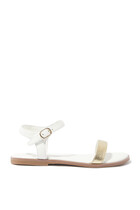 Kids Lina Two-Tone Sandals