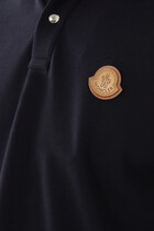 Logo Patch Polo Shirt