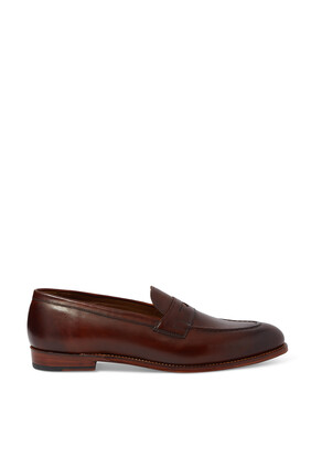 Lloyd Leather Penny Loafers