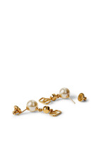  VLogo Signature Pearl Stud Earrings